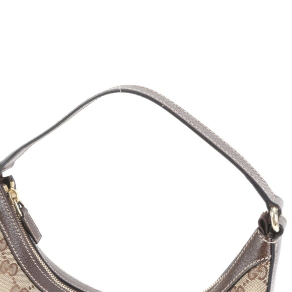 GUCCI Brown Leather Shoulder Bag - Picture 2 of 9